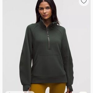 SALE🔥Lululemon Scuba Oversized Funnel-Neck Half Zip